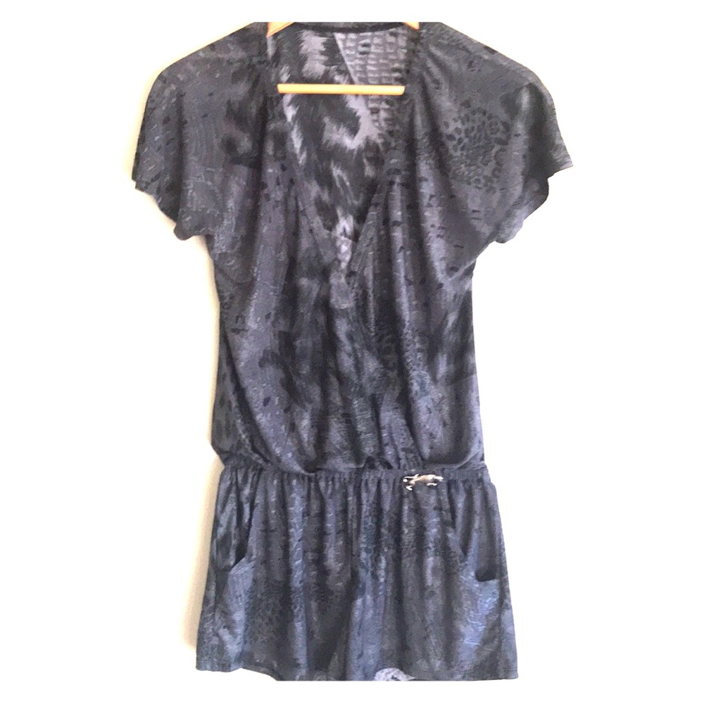 Metallic romper